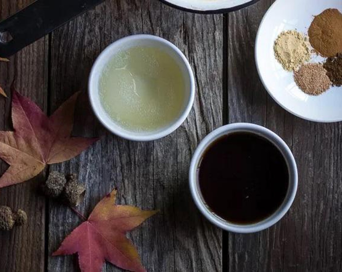 step 2 In a small pot, combine the 100% Pumpkin Purée (1 can), Maple Syrup (1/2 cup), Simply Organic Cinnamon, Ground (1/2 tsp), Ground Ginger (1/2 tsp), Ground Cloves (1/4 tsp), and Ground Nutmeg (1/2 tsp), place on the stovetop​ over medium-lo​w heat, stirring to combine.