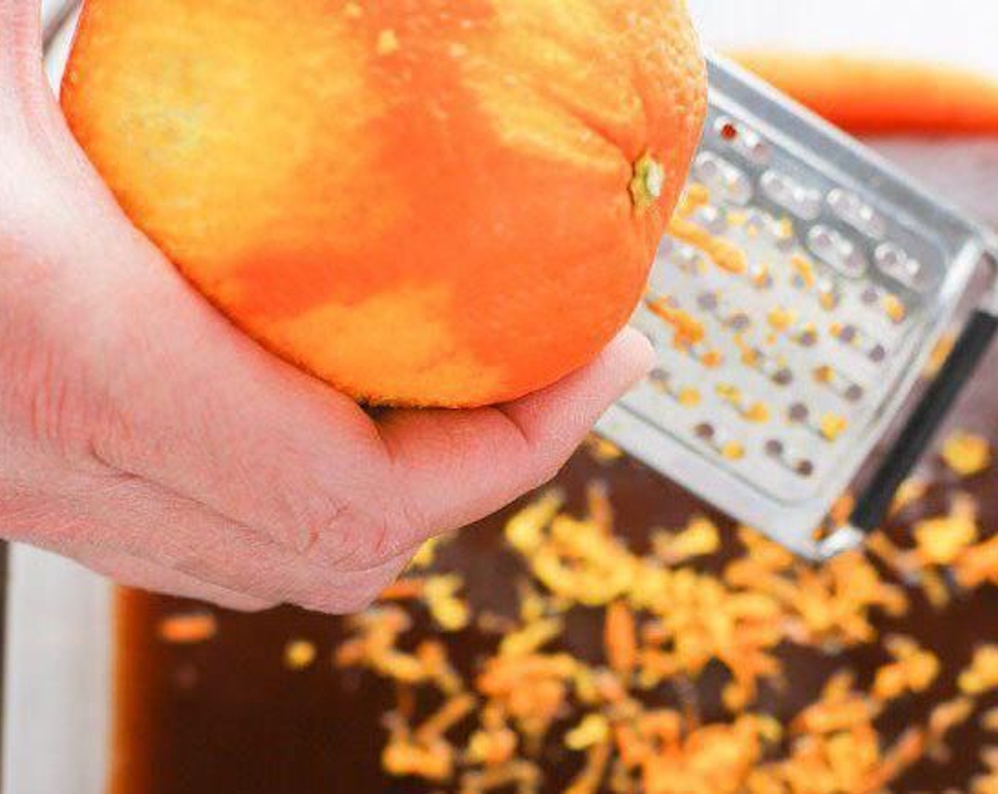 step 1 Mix Barbecue Sauce (1 cup), Worcestershire Sauce (4 Tbsp) and zest from the Orange (1) in a 13x9-inch or similar baking dish.